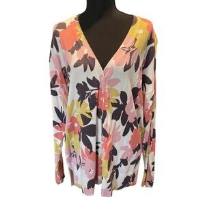 Throw-On & Go Floral Cardigan XXL | Lightweight + Effortless